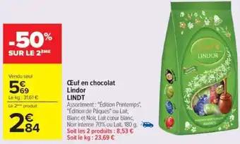 Promotion Exclusives de 31
Lindor : Découvrez l'Offre incontournable