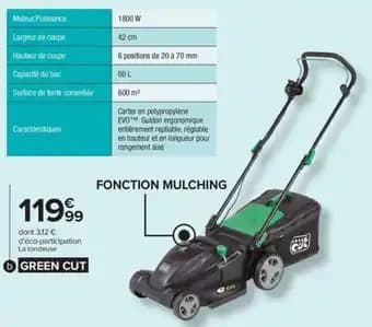 Tondeuse électrique 1800 W