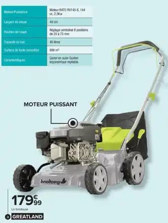 Promotion Exclusives de 52
Tondeuse tractée : Découvrez l'Offre incontournable