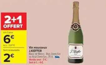 Promotion Exclusives de 3
J. kieffer : Découvrez l'Offre incontournable
