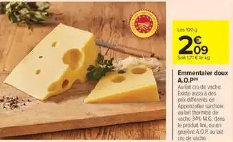 Emmentaler doux a.o.p 100 g