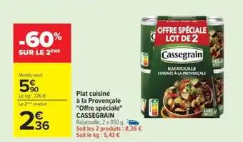 Promotion Exclusives de 37
Plat cuisiné : Découvrez l'Offre incontournable