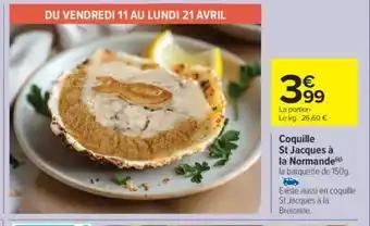 Promotion Exclusives de 23
St jacques : Découvrez l'Offre incontournable