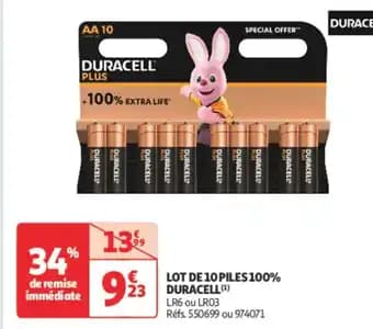 Promotion Exclusives de 14
10 piles : Découvrez l'Offre incontournable