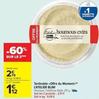 Promotion Exclusives de 12
Tartinable : Découvrez l'Offre incontournable