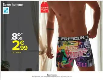 Promotion Exclusives de 5
Boxer homme : Découvrez l'Offre incontournable
