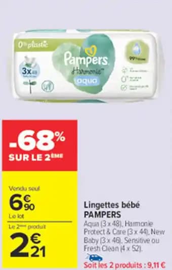 Promotion Exclusives de 39
Lingettes : Découvrez l'Offre incontournable