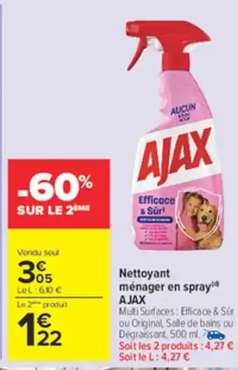 Promotion Exclusives de 57
Nettoyant : Découvrez l'Offre incontournable