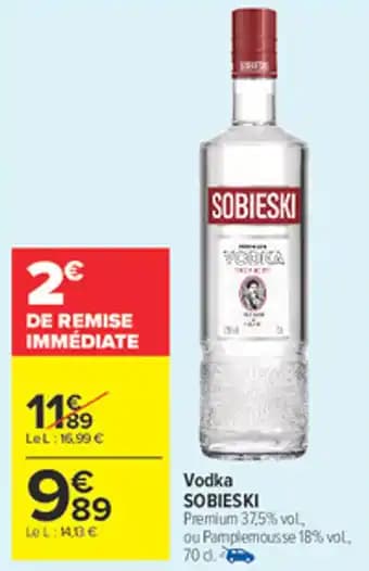 Promotion Exclusives de 2
Sobieski : Découvrez l'Offre incontournable