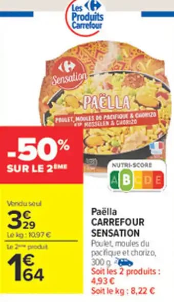 Promotion Exclusives de 30
            
        
        Carrefour Sensation : Découvrez l'Offre incontournable