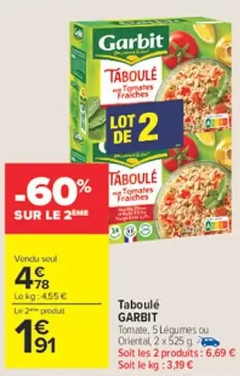 Promotion Exclusives de 3
Garbit : Découvrez l'Offre incontournable