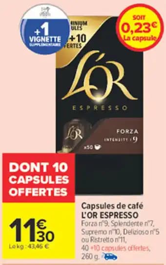 Promotion Exclusives de 33
Capsules café : Découvrez l'Offre incontournable