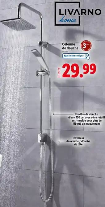 Livarno home Colonne de douche