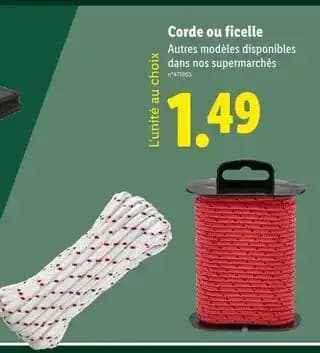 Promotion Exclusives de 20
Corde : Découvrez l'Offre incontournable