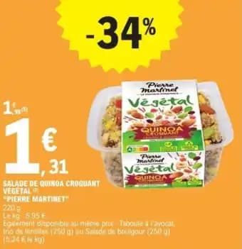 Promotion Exclusives de 52
Salade de : Découvrez l'Offre incontournable