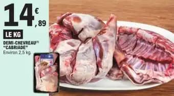 Promotion Exclusives de 4
            
        
        Demi chevreau : Découvrez l'Offre incontournable