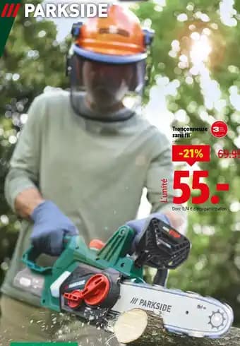 PARKSIDE Tronçonneuse sans fil