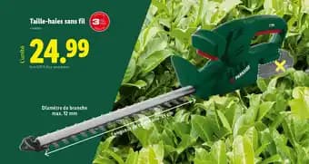 Promotion Exclusives de 25
            
        
        Taille haies : Découvrez l'Offre incontournable