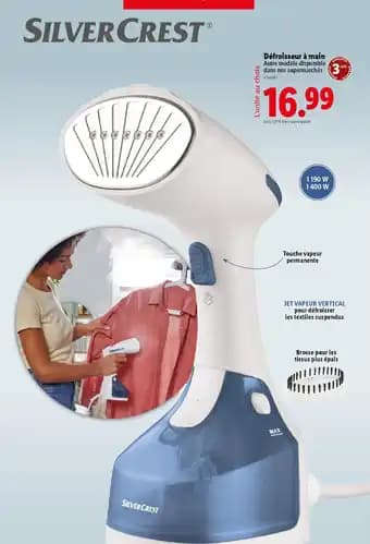 Promotion Exclusives de 1
            
        
        Defroisseur à main : Découvrez l'Offre incontournable