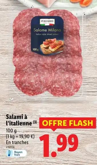 ITALIAMO Salami à l'italienne