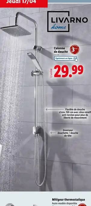 Promotion Exclusives de 74
De douche : Découvrez l'Offre incontournable