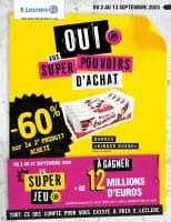 Catalogue E.Leclerc en ligne du 02 au 13 septembre 2025