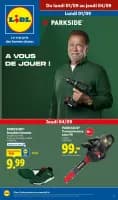 Catalogue Lidl en ligne du 01 au 04 septembre 2025