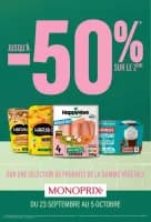 Catalogue Monoprix en ligne du 22 septembre au 05 octobre 2025