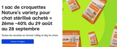 Catalogue Côté Nature en ligne du 02 au 19 octobre 2025