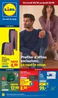 Catalogue Lidl en ligne du 20 au 23 octobre 2025